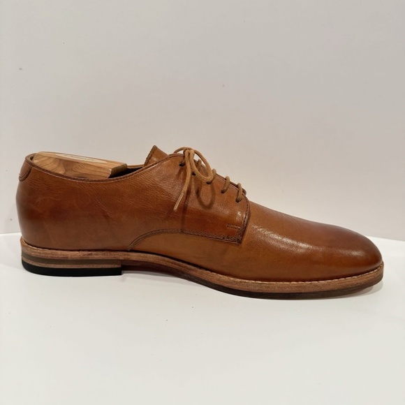 H by Hudson England Oxford Lace Up Shoe Mens Size 43 US 10 Tan Leather Made UAE main image 4